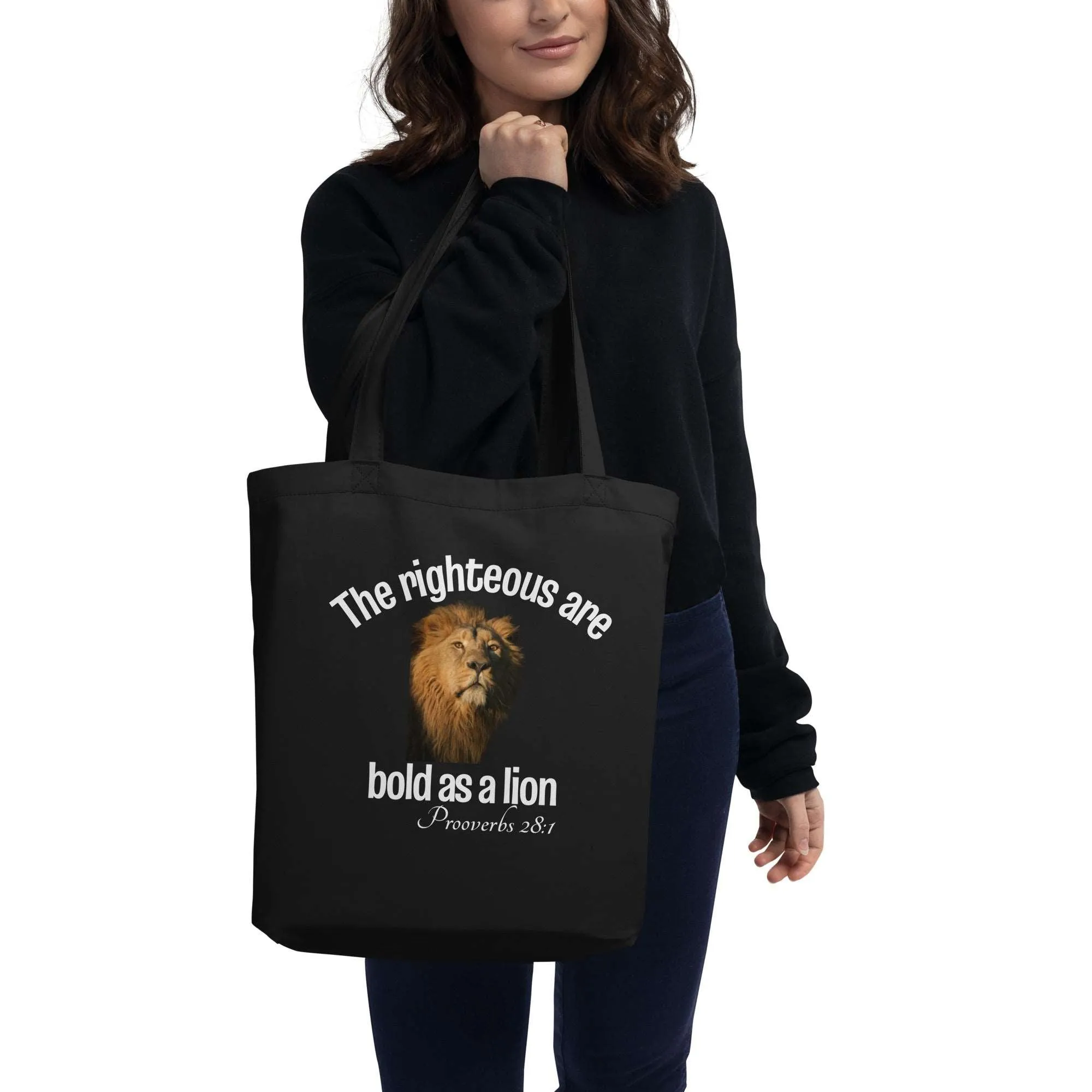 Bold As A Lion Eco Christian Tote