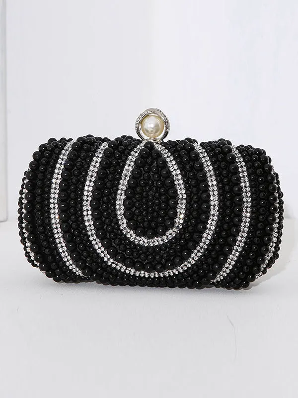 Chains Geometric Rhine Stones Handbags