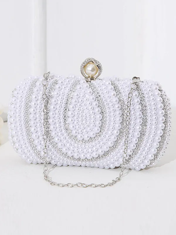 Chains Geometric Rhine Stones Handbags