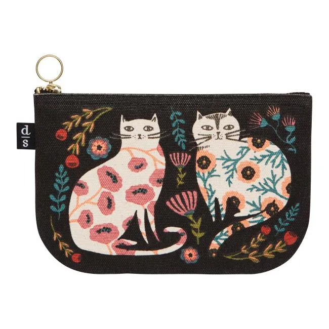 Danica Small Zipper Pouch - Catbloom