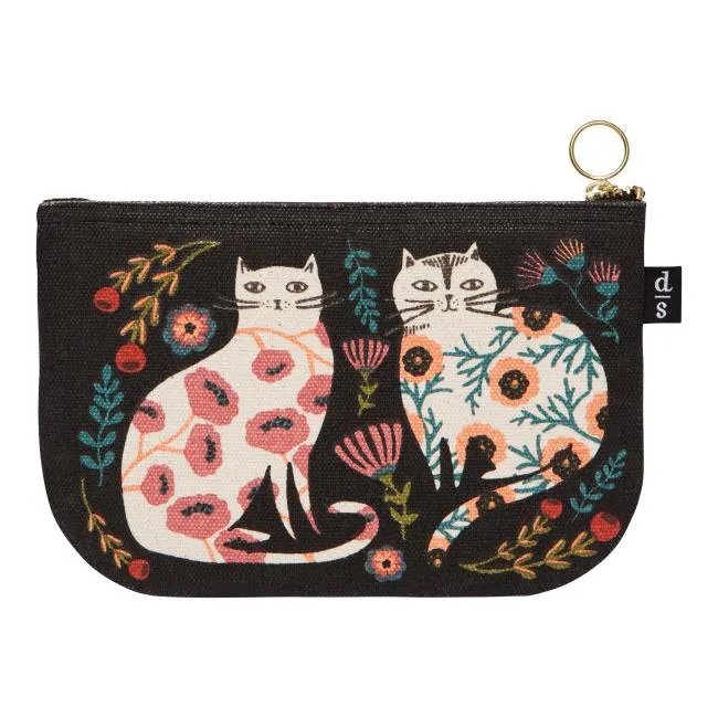 Danica Small Zipper Pouch - Catbloom