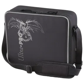 Deluxe Gaming Case Black Dragon with Silver Trim