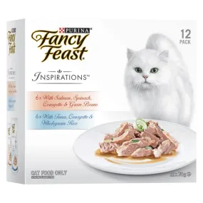 Fancy Feast Inspiration Salmon Tuna Rice 12X70g