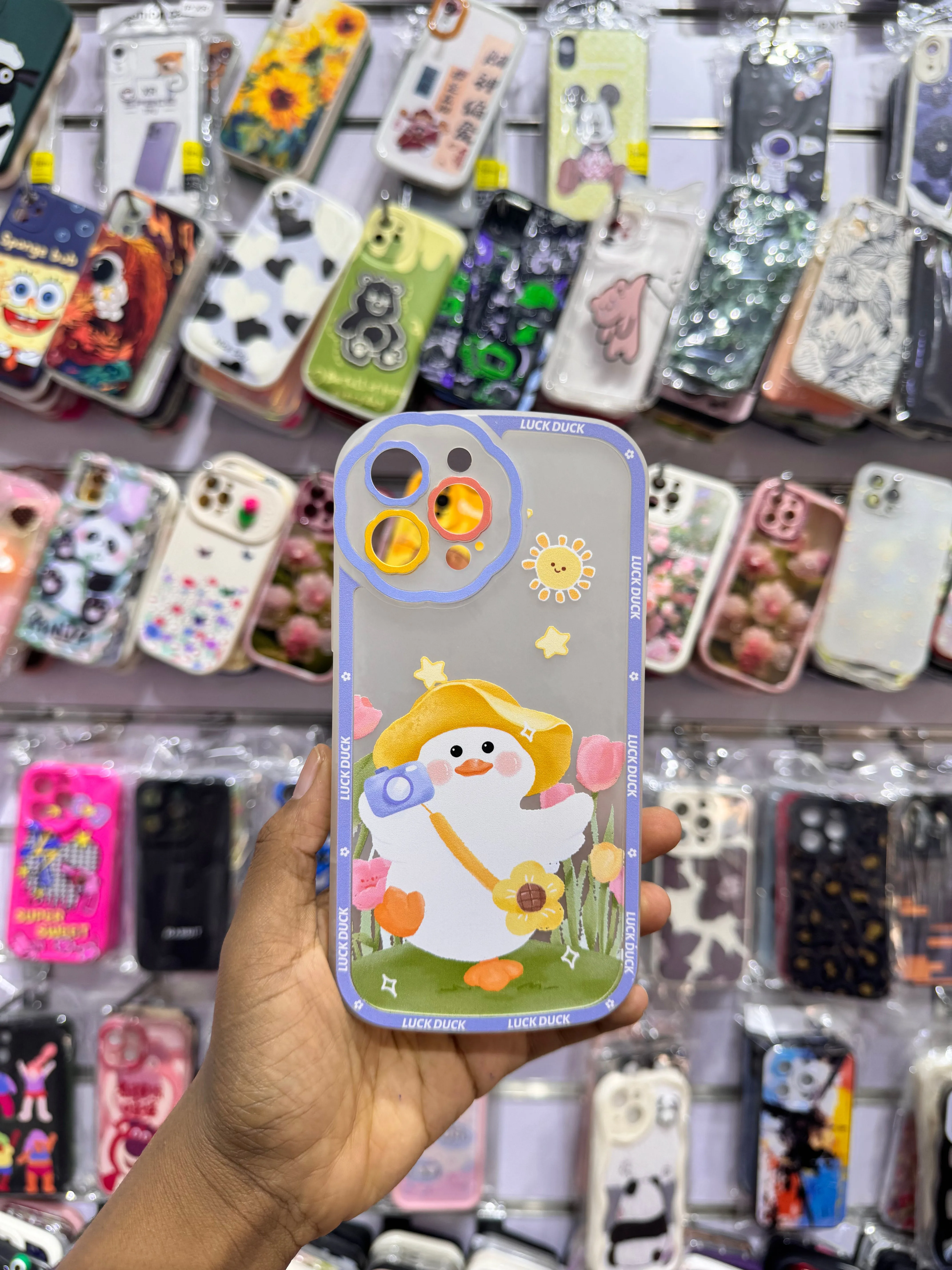 Fancy Luck Duck Case For IPhones