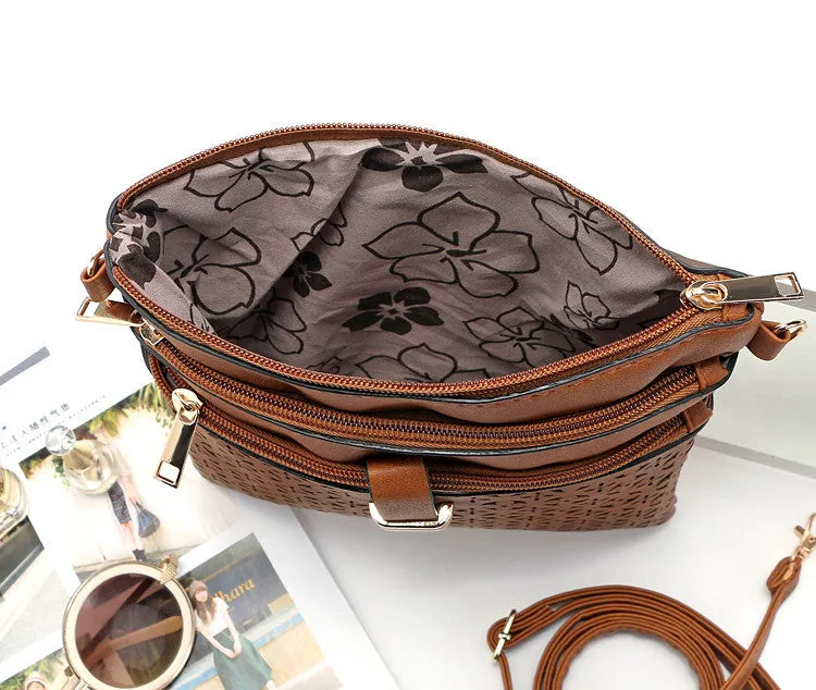 Fashion Women's PU Leather Crossbody Bag