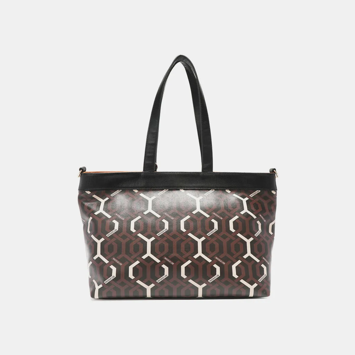 Geometric Pattern Large Handbag