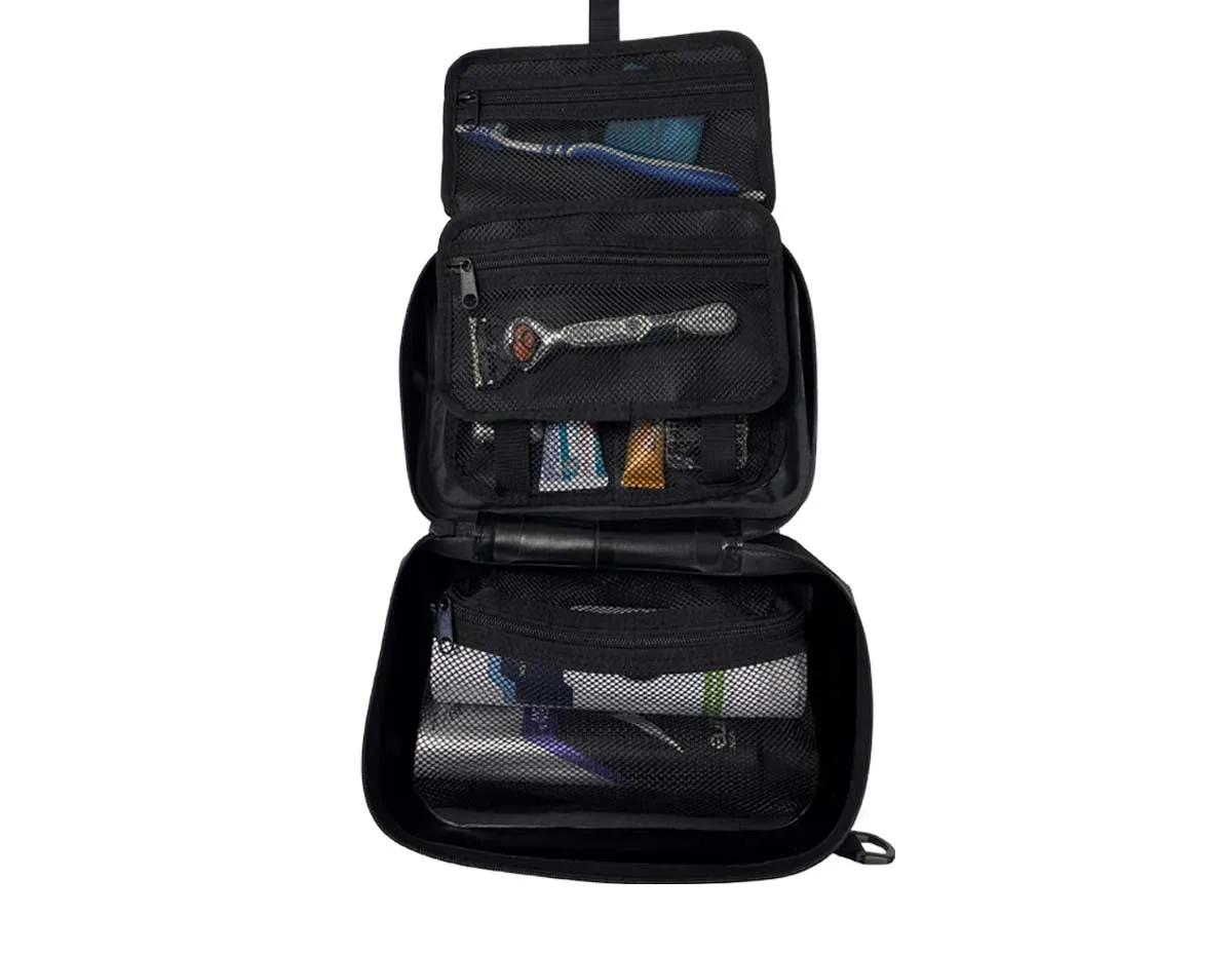 Hanging Travel Wash Bag with Waterproof Zip