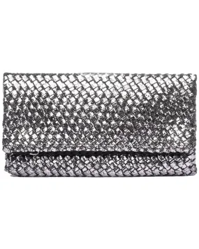 Ibiza Clutch in Titanium