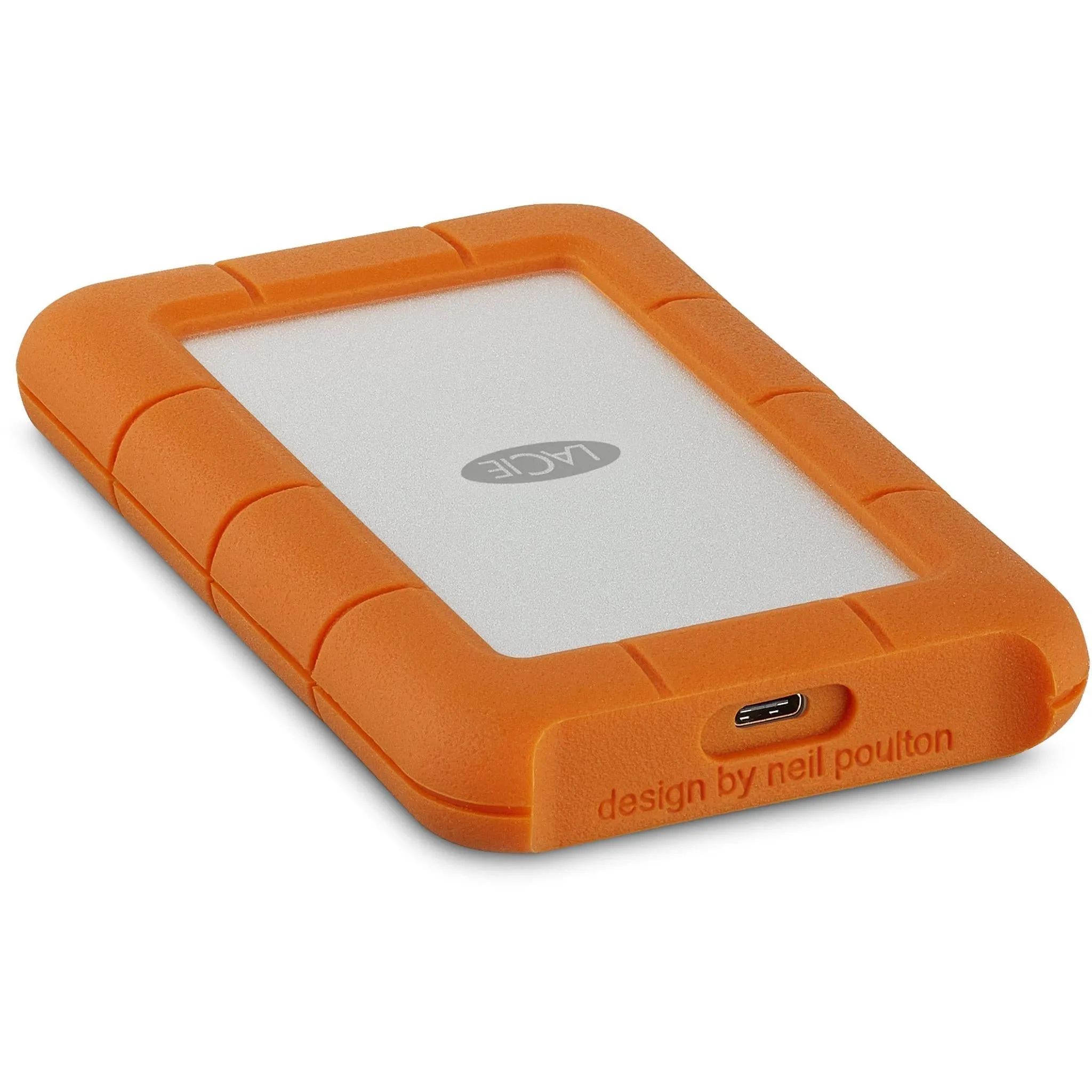 LaCie Rugged 4TB USB-C Portable Hard Drive