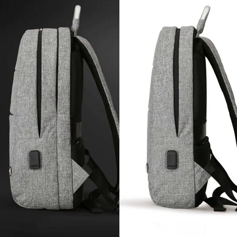 Men's Waterproof Backpack With USB Charging