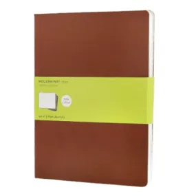 Moleskine Set of 3 Cahier Pocket Plain Journal Extra Large CH123EN