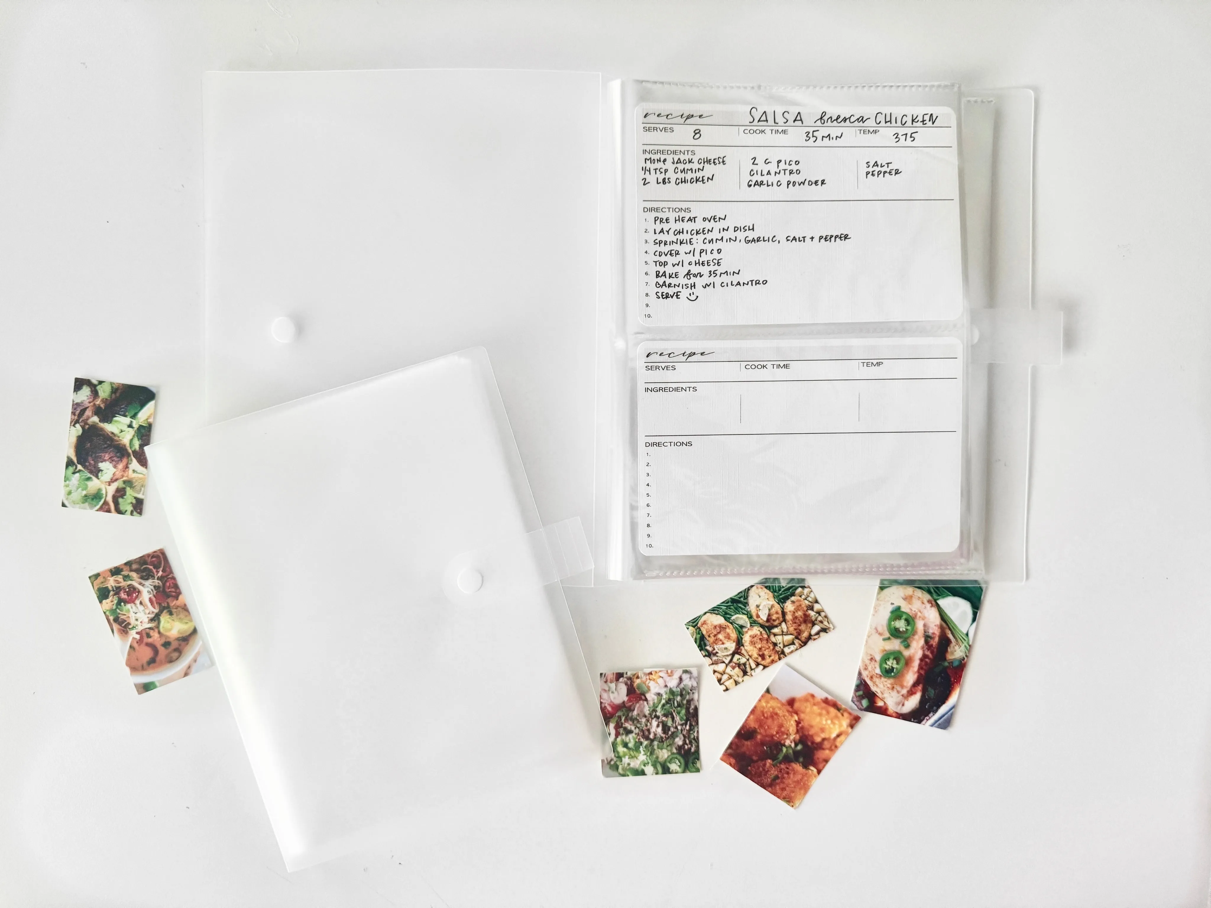 Recipe Card Binder