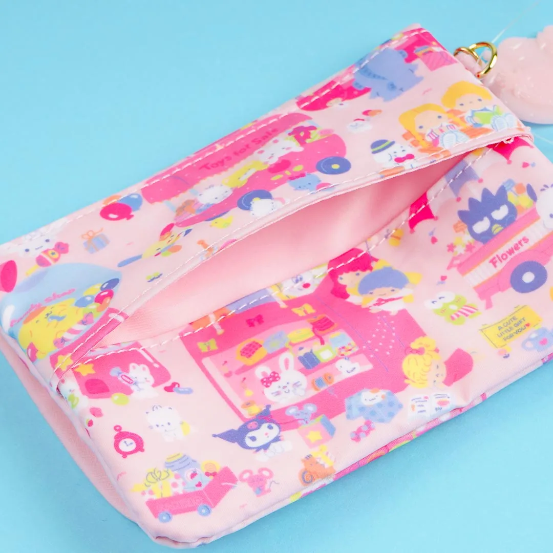 Sanrio Characters Fancy Shop Flat Pouch