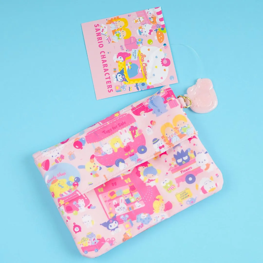 Sanrio Characters Fancy Shop Flat Pouch