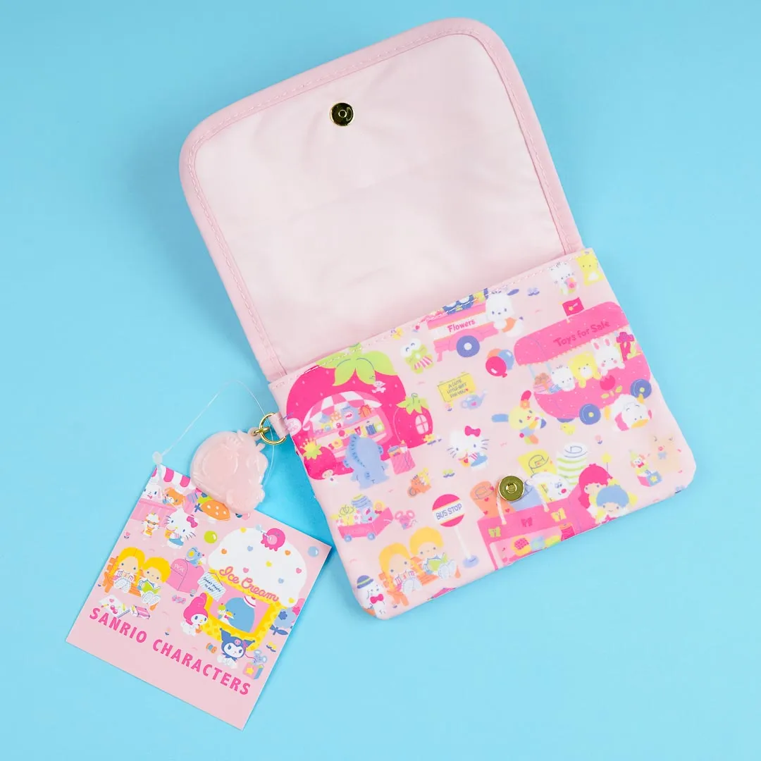 Sanrio Characters Fancy Shop Flat Pouch