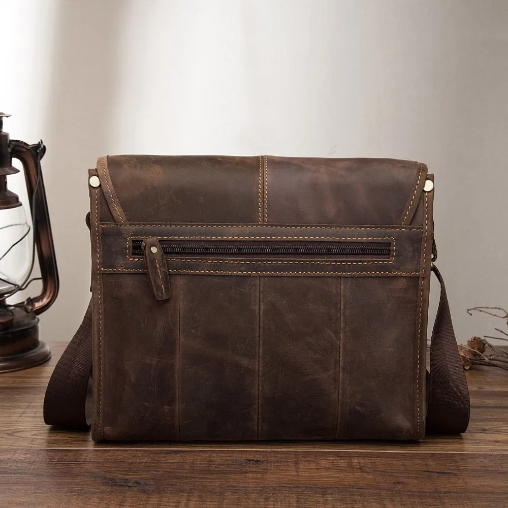 West Louis™ Vintage Lawyer Business-Men Leather Briefcase