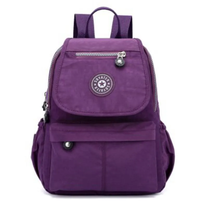 Women's Casual Waterproof Nylon Backpack