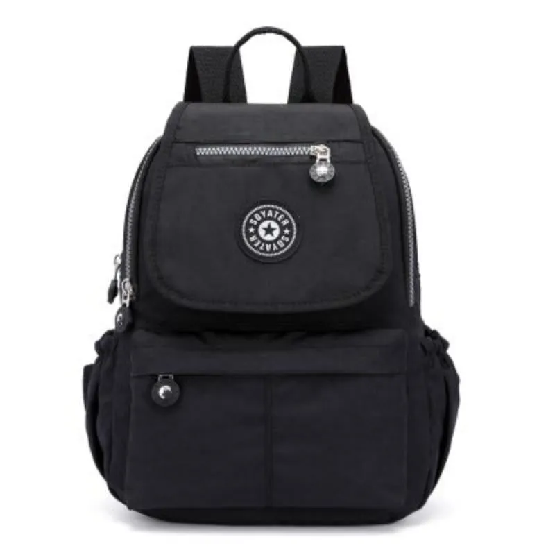 Women's Casual Waterproof Nylon Backpack