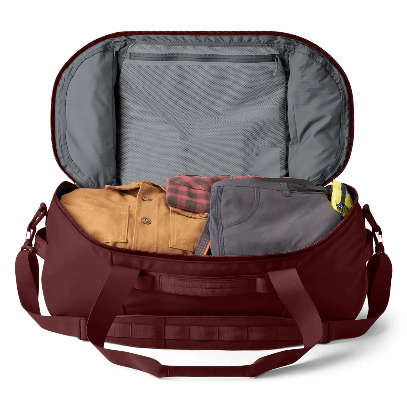 YETI® Crossroads® 60L Duffel – Wild Vine Red